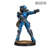 Infinity – Indigo Spec-Ops, 3 figurines métal