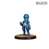 Infinity – Indigo Spec-Ops, 3 figurines métal