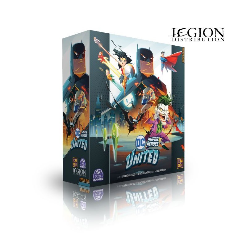 DCU002FR-DC United Super Heroes - Boite de base (FR)