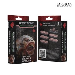 Bioficer Grubs & Epsilon – Figurines résine 10 mm