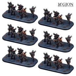 Resistance Fighters – 30 figurines en résine 10 mm