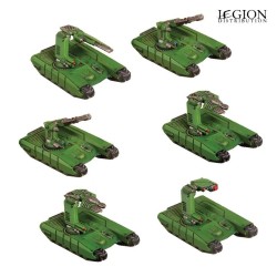 UCM Armour – 10 figurines pour jeux de figurines 10 mm