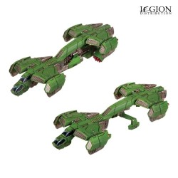 UCM Dropships – 8 figurines aériennes UCM 10 mm