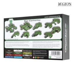 UCM Dropships – 8 figurines aériennes UCM 10 mm
