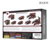 Bioficer Armour – 10 figurines Bioficer en plastique 10 mm