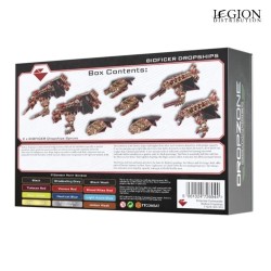 Bioficer Dropships – 8 figurines en plastique 10 mm