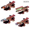 Bioficer Support – 7 figurines Bioficer en plastique 10 mm