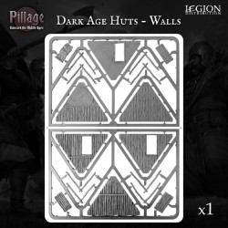 Victrix Dark Ages Hut – Décor 3 huttes médiévales