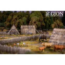 Victrix Dark Ages Hut – Décor 3 huttes médiévales