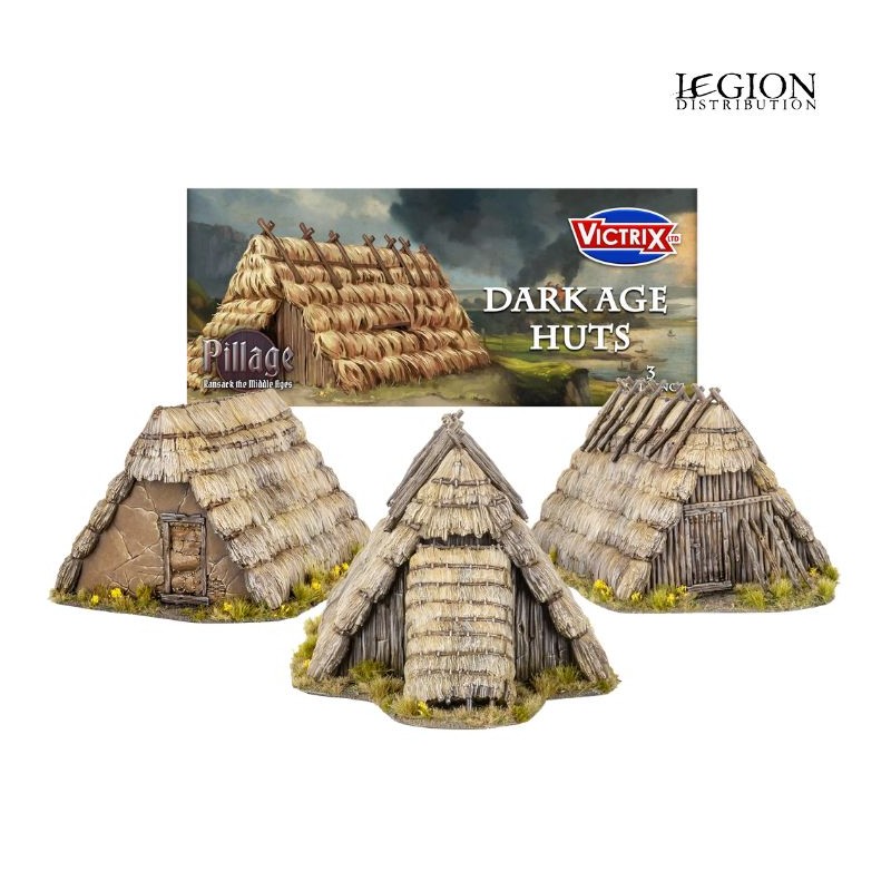 VXE015-Victrix Miniatures - Dark Ages Hut