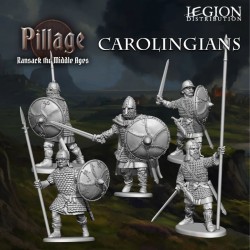 Victrix Carolingian Armoured Infantry – 36 figurines