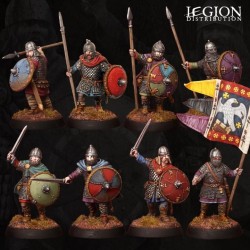 Victrix Carolingian Armoured Infantry – 36 figurines