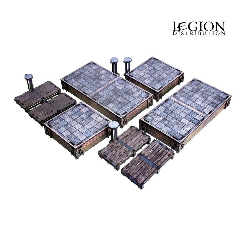 TTSUV-SOV-1004-TT Combat - Chroma - Venetian Tiles Prépeint