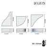 Venetian Curved Tiles – Décor MDF pour Carnevale