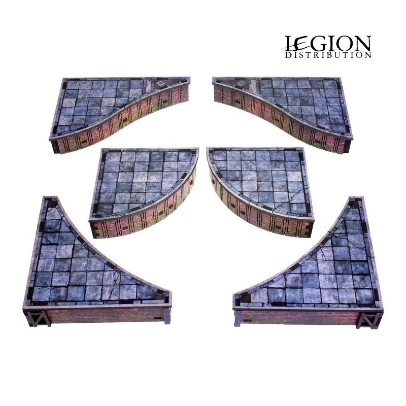 TTSUV-SOV-1005-TT Combat - Chroma - Venetian Curved Tiles Prépeint