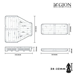 Jetty Dock CHROMA – Décor MDF pour Carnevale