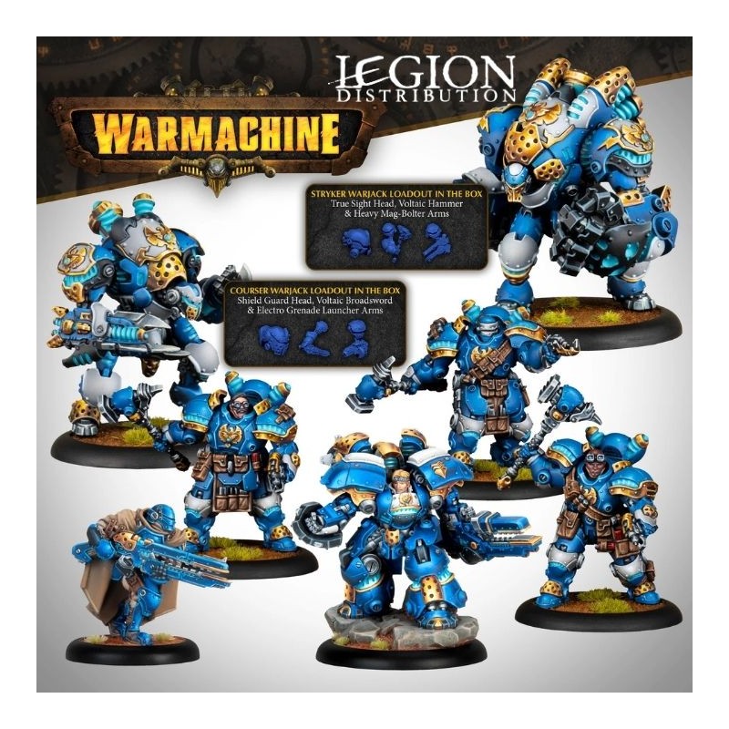 SFIK-CGN576-Warmachine - Cygnar Storm Legion - Full Throttle (Starter Set)