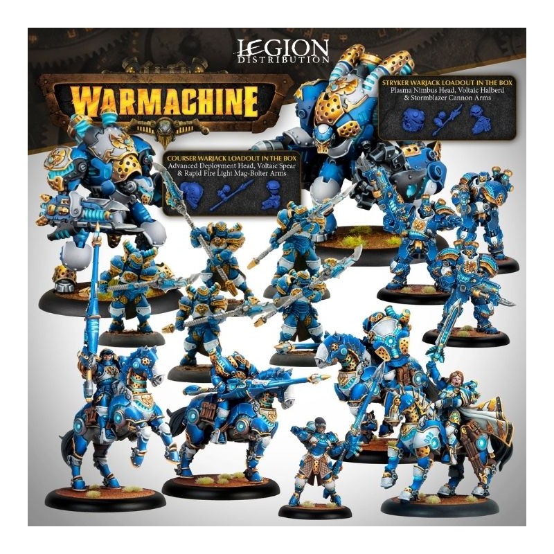 SFIK-CGN580-Warmachine - Cygnar Storm Legion - Ride the Lightning
