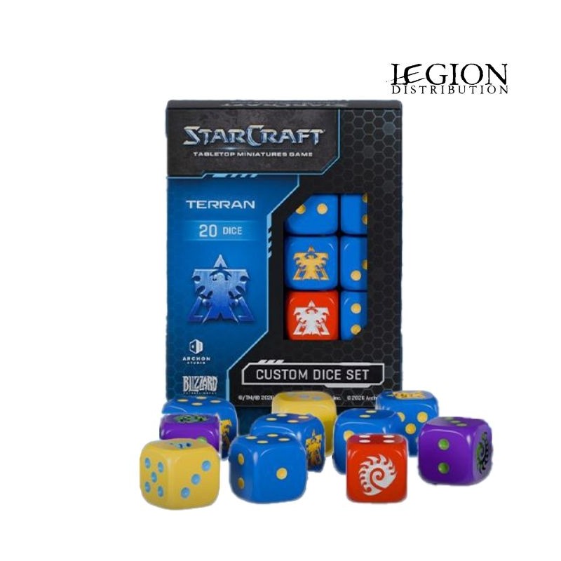 Starcraft Terran Dice Set – Set de dés de faction