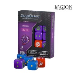 SCMG0023_Starcraft - Zerg - Dice Set