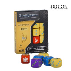 Starcraft Protoss Dice Set – Dés thématiques Protoss