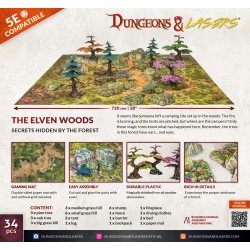 Abîmé - Dungeons & Lasers - Décors - The Elven Woods