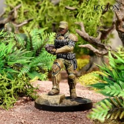 Halo Flashpoint – Sergeant Johnson, figurine UNSC