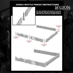 Victrix Miniatures Wattle Fences – Clôtures de décor