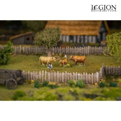 Victrix Miniatures Wattle Fences – Clôtures de décor