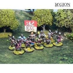 North Star Bohemian Knights – 18 chevaliers 28 mm