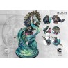 PBSK502-Conquest - Sorcerer Kings - Founder’s Exclusive Bound to the Elements - Water