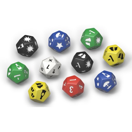Fallout: Wasteland Warfare - Accessories: Extra Dice Set Fallout: Wasteland Warfare - Accessories: Extra Dice Set