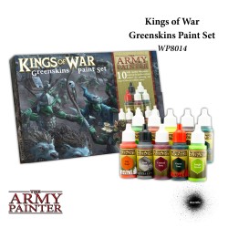 Warpains Kings Of War Greenskins Paint Set WP8014