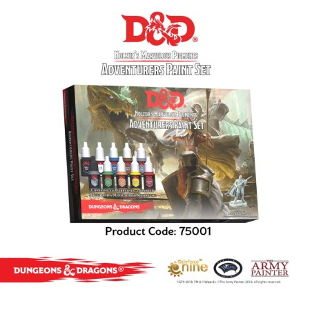 75001 Army Painter - D&D - D&D Adventurers Paint Set