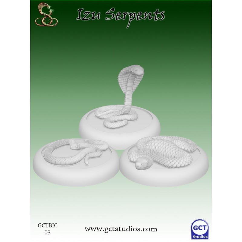 BUSHIDO - SERPENTS IZU (FR) - GCTBIC035 BUSHIDO - SERPENTS IZU (FR) - GCTBIC035