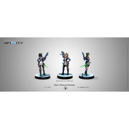 Infinity - Dart, Optimate Huntress (Submachine gun, Grenades) - -0756 Infinity - Dart, Optimate Huntress (Submachine gun, Grenades) - -0756