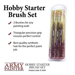 Army Painter - Pinceaux - Hobby Starter Brush Set-TL5044