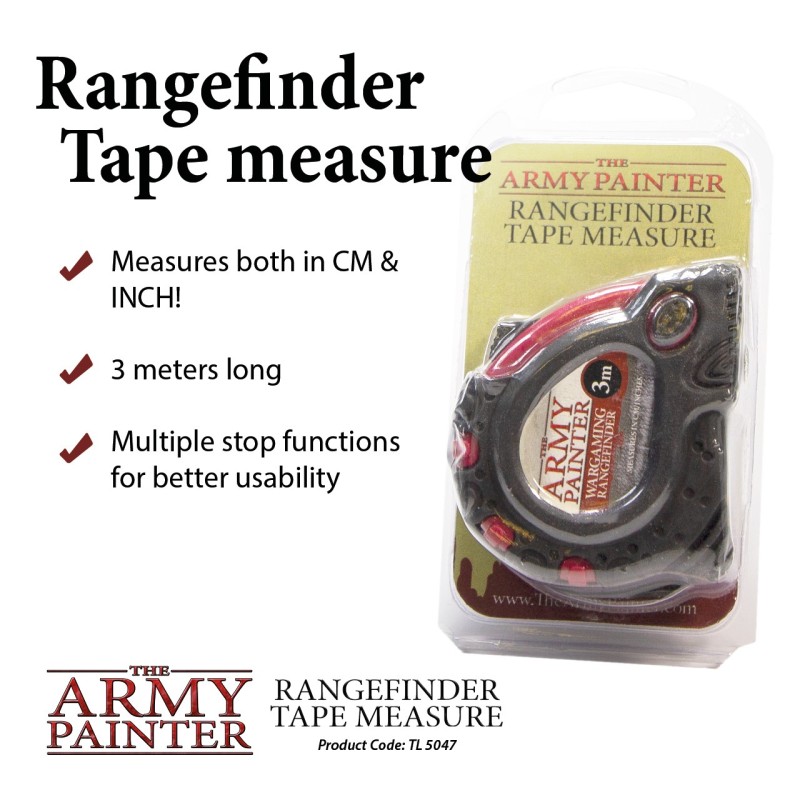 Army Painter Outils Rangefinder Tape Measure