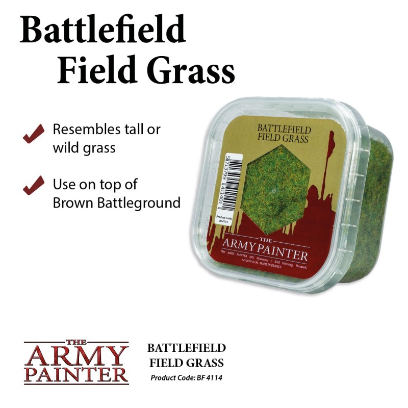 Army Painter - Flocages - Battlefield Field Grass - BF4114