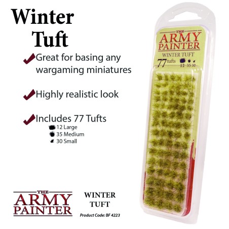 Army Painter - Herbes synthétiques - Winter Tuft - BF4223