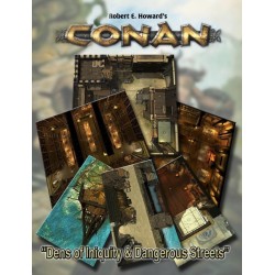 Conan: Dens of Iniquity & Streets of Terror Geomorphic Tile Set (EN)