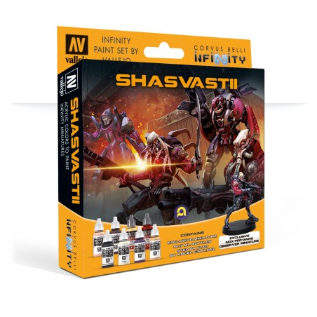 Infinity - Model Color Set: Shasvastii Exclusive Miniature - 70241 Infinity - Model Color Set: Shasvastii Exclusive Miniature - 70241