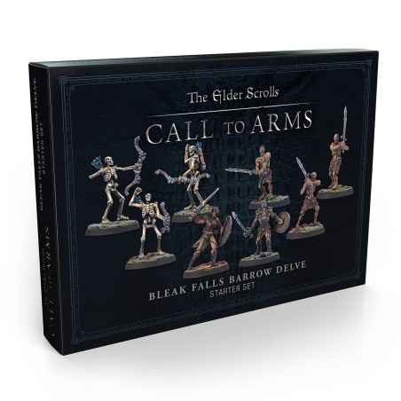 Elder Scrolls Bleak Falls Barrow Plastic Delve Set - MUH052032 Elder Scrolls Bleak Falls Barrow Plastic Delve Set - MUH052032